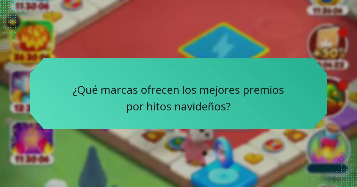 ¿Qué marcas ofrecen los mejores premios por hitos navideños?